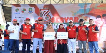 Plt. Wali Kota Bekasi, Tri Adhianto Buka Hari Koperasi ke-76