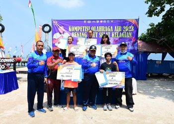 TNI AL Gelar Lomba Renang Laut Dan Sepakbola Pantai Untuk Jaring Atlet Berprestasi