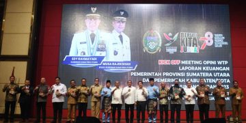 Raih WTP 7 Kali Berturut-turut, Pemkab Humbahas Terima Penghargaan Dari BPK RI