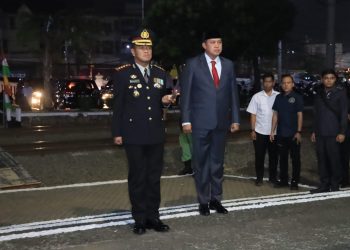 Plt. Wali Kota Bekasi Bersama Forkopimda Laksanakan Apel Kehormatan dan Renungan Suci Peringatan HUT Ke-78 RI