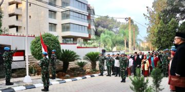 Meriahnya HUT RI ke-78 Satgas MTF TNI AL di Lebanon