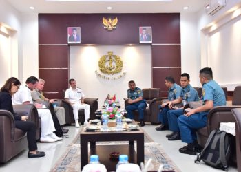 Combined Maritime Forces Kunjungi Markas TNI AL, Ini yang Dibicarakan