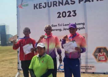 Prajurit Atlet Master TNI AL Raih Medali Emas di Kejurnas Semarang