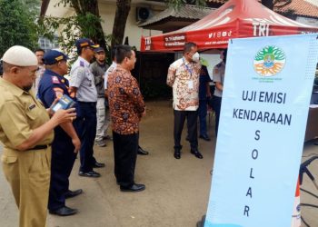 Pengendalian Pencemaran Udara, Dishub Kota Bekasi Lakukan Uji Emisi Kendaraan