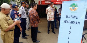 Pengendalian Pencemaran Udara, Dishub Kota Bekasi Lakukan Uji Emisi Kendaraan