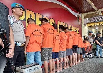 Polisi Berhasil Tangkap 10 Tahanan Yang Kabur di Pekanbaru