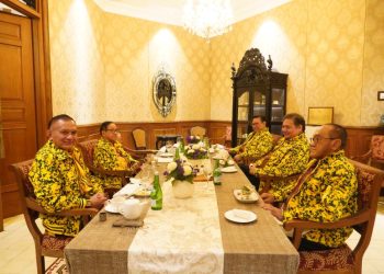 Tiga Ketua Dewan Partai Golkar Solid Dukung Kepemimpinan Airlangga Hartarto