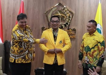 Airlangga Tegaskan Posisi Ridwan Kamil Disiapkan Jadi Gubernur Jawa Barat