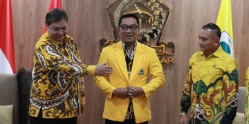 Airlangga Tegaskan Posisi Ridwan Kamil Disiapkan Jadi Gubernur Jawa Barat