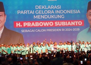 Partai Gelora Resmi Dukung Prabowo Capres 2024