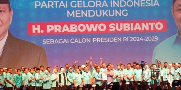 Partai Gelora Resmi Dukung Prabowo Capres 2024