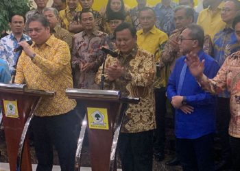 Gelar Pertemuan Ketua Umum Parpol KIM di Markas Golkar, Prabowo Beberkan 12 Fokus Kebijakan