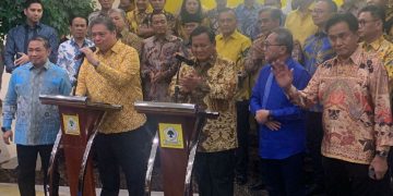 Gelar Pertemuan Ketua Umum Parpol KIM di Markas Golkar, Prabowo Beberkan 12 Fokus Kebijakan