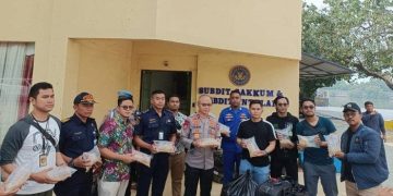 Ditpolair Baharkam Polri Gagalkan Penyelundupan 350 Ribu Baby Lobster ke Singapura