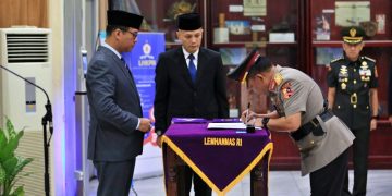 Mantan Kapolda Sumut Dilantik Jadi Sekretaris Utama Lemhanas RI