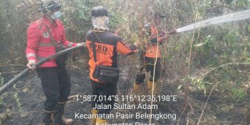 Kebakaran Lahan Seluas 20 Hektar di Penajam Paser Utara Berhasil Dipadamkan
