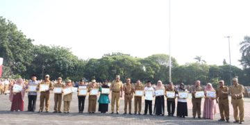 Wali Kota Bekasi Tandatangani Kerja Sama dan Serahkan Beberapa Penghargaan