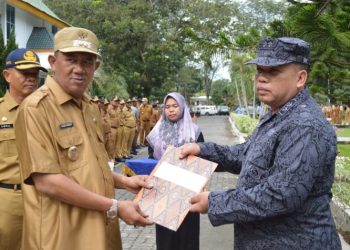 Setelah 11 Tahun Kantor BNNK Langkat Dibangun, Pemkab Langkat Baru Hibahkan Tanah Kepada BNNK.