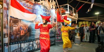 Penampilan Budaya Satgas KJK 2023 Beri Warna Berbeda Di Tanah Afrika