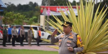 Pimpin Apel Pasukan Operasi Zebra Toba 2023, Kapolres Humbahas Ungkap 8 Prioritas Pelanggaran Dengan Humanis