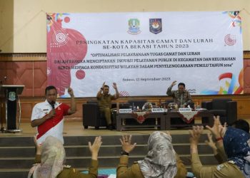 Peningkatan Kapasitas, Wali Kota Bekasi Sebut Camat dan Lurah Jadi Mata, Telinga, dan Hati Masyarakat