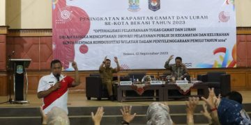 Peningkatan Kapasitas, Wali Kota Bekasi Sebut Camat dan Lurah Jadi Mata, Telinga, dan Hati Masyarakat
