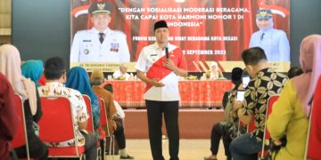 Hadiri Sosialisasi PBM oleh FKUB, Pemkot Bekasi Peduli Akan Kesejahteraan Lansia