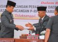 Wabup Humbahas Sampaikan Nota Jawaban Atas Pemandangan Umum Fraksi-Fraksi DPRD Tentang Ranperda APBD 2024 dan Perubahan RPJMD 2021-2026