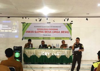 Kejari Humbahas Gelar Sosialisasi Program JAGA DESA di Kecamatan Doloksanggul