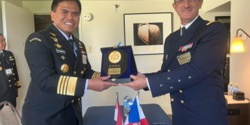 Perkuat Hubungan Diplomasi, Kasal Laksanakan Bilateral Meeting Dengan French Navy, Ini Yang Direncanakan