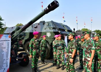 Wakasal Pastikan Prajurit dan Material Tempur TNI AL Siap Jelang HUT KE-78 TNI