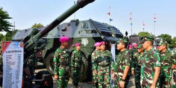 Wakasal Pastikan Prajurit dan Material Tempur TNI AL Siap Jelang HUT KE-78 TNI