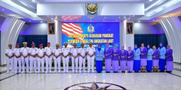 Ini Daftar 17 Perwira Tinggi TNI AL Yang Naik Pangkat