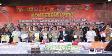 Polri Bongkar TPPU Sindikat Narkoba Intenasional Senilai Rp10,5 Triliun