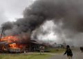 KKB Bakar Pasar di Pegunungan Bintang Papua, 7 Kios Ludes Terbakar
