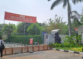 PPKGBK Pasang Tembok Beton Batasi Akses Masuk Hotel Sultan