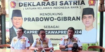 Organisasi Sayap Partai Gerindra Deklarasikan Duet Prabowo-Gibran di Pilpres 2024
