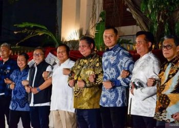 Ketum Parpol KIM Bertemu, Prabowo Ungkap Cawapres Mengerucut 4 Nama
