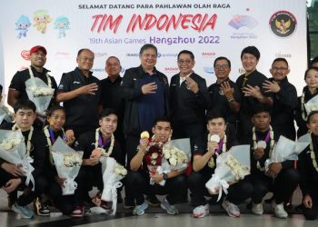 Boyong Emas Asian Games 2022, Airlangga Sampaikan Terima Kasih Untuk Atlet Wushu