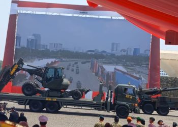 HUT ke-78 TNI Jadi Ajang Unjuk Kekuatan Pasukan dan Alutsista di Monas