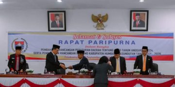 Bupati Bersama DPRD Humbahas Setujui R.APBD T.A. 2024 dan Perubahan RPJMD 2021-2026