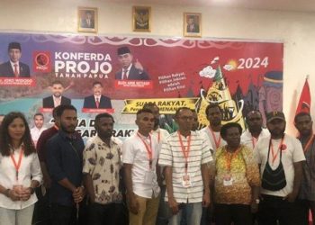 ProJo se-Tanah Papua Dorong Pasangan Prabowo-Agus Jabo