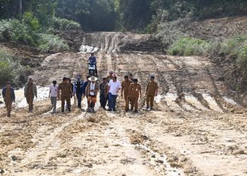 Bupati Humbahas Apresiasi Upaya Pemerintah Pusat Bangun Jalan Akses Food Estate & TSTH