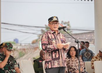 Pj. Wali Kota Bekasi Pimpin Apel Sispamkota Operasi Mantap Brata Dalam Rangka Pengamanan Pemilu 2024