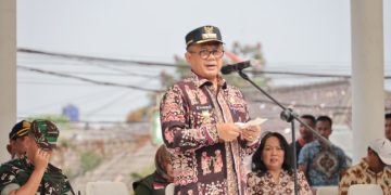 Pj. Wali Kota Bekasi Pimpin Apel Sispamkota Operasi Mantap Brata Dalam Rangka Pengamanan Pemilu 2024