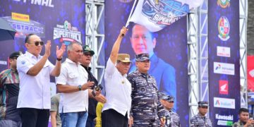 Sinergitas TNI AL – Pemerintah Daerah, Grand Final Kejurnas JC Supertrack Kasal Cup 2023 Hari Pertama di Gelar