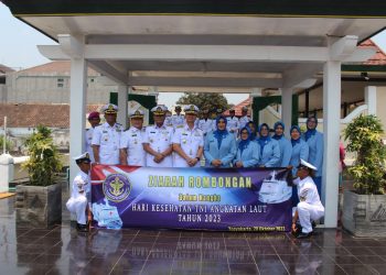 Bentuk Penghormatan Dan Rasa Syukur, TNI AL Ziarah ke Taman Makam Pahlawan Kesehatan