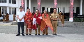 Sekdakab Humbahas Tonny Sihombing Purna Bakti