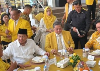 Prabowo Hadiri Syukuran HUT ke-59 Partai Golkar
