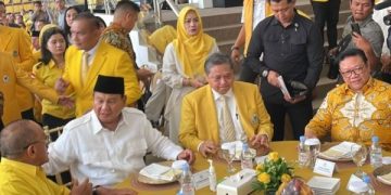 Prabowo Hadiri Syukuran HUT ke-59 Partai Golkar